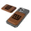 New York Giants Burn Brown Magnetic Credit Card Wallet - Sports Gifts, Sports Memorabilia, Sports Collectibles, Fan Shop