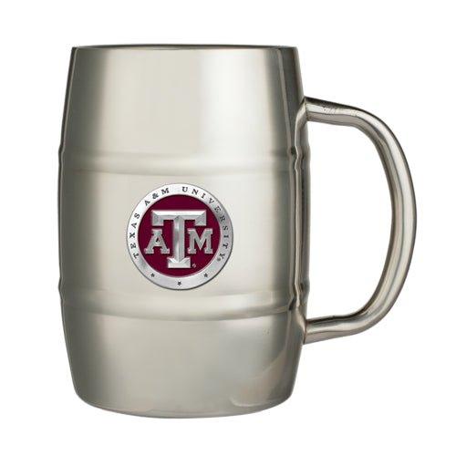 Texas A&M University Keg Mug - Sports Gifts, Sports Memorabilia, Sports Collectibles, Fan Shop