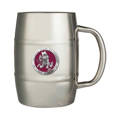 Arizona State University Sparky Logo Keg Mug - Sports Gifts, Sports Memorabilia, Sports Collectibles, Fan Shop