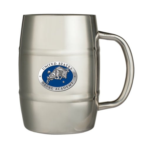 United States Naval Academy Goat Keg Mug - Sports Gifts, Sports Memorabilia, Sports Collectibles, Fan Shop