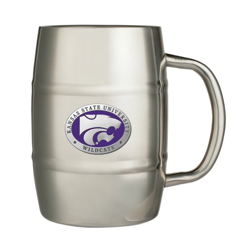 Kansas State University Keg Mug - Sports Gifts, Sports Memorabilia, Sports Collectibles, Fan Shop