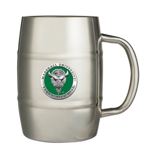 Marshall University Keg Mug - Sports Gifts, Sports Memorabilia, Sports Collectibles, Fan Shop