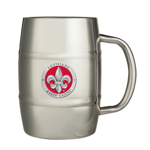 The University of Louisiana At Lafayette Keg Mug - Sports Collectibles, Sports Memorabilia, Sports Fan Shop, Sports Gifts