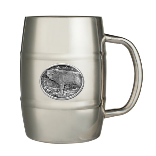 Wolf Keg Mug - Sports Collectibles, Sports Memorabilia, Sports Fan Shop, Sports Gifts