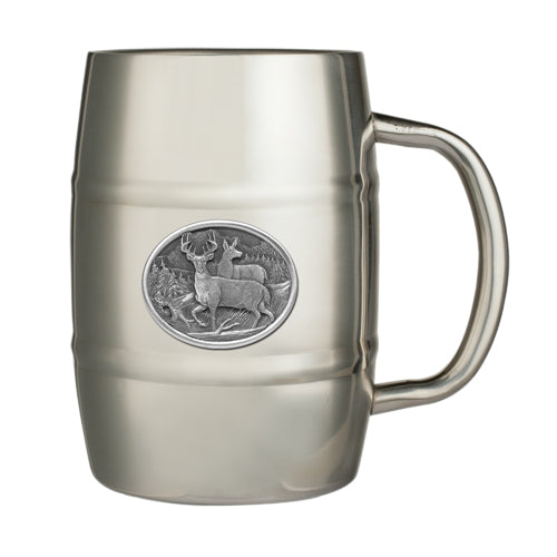 Whitetail Deer Keg Mug - Sports Collectibles, Sports Memorabilia, Sports Fan Shop, Sports Gifts