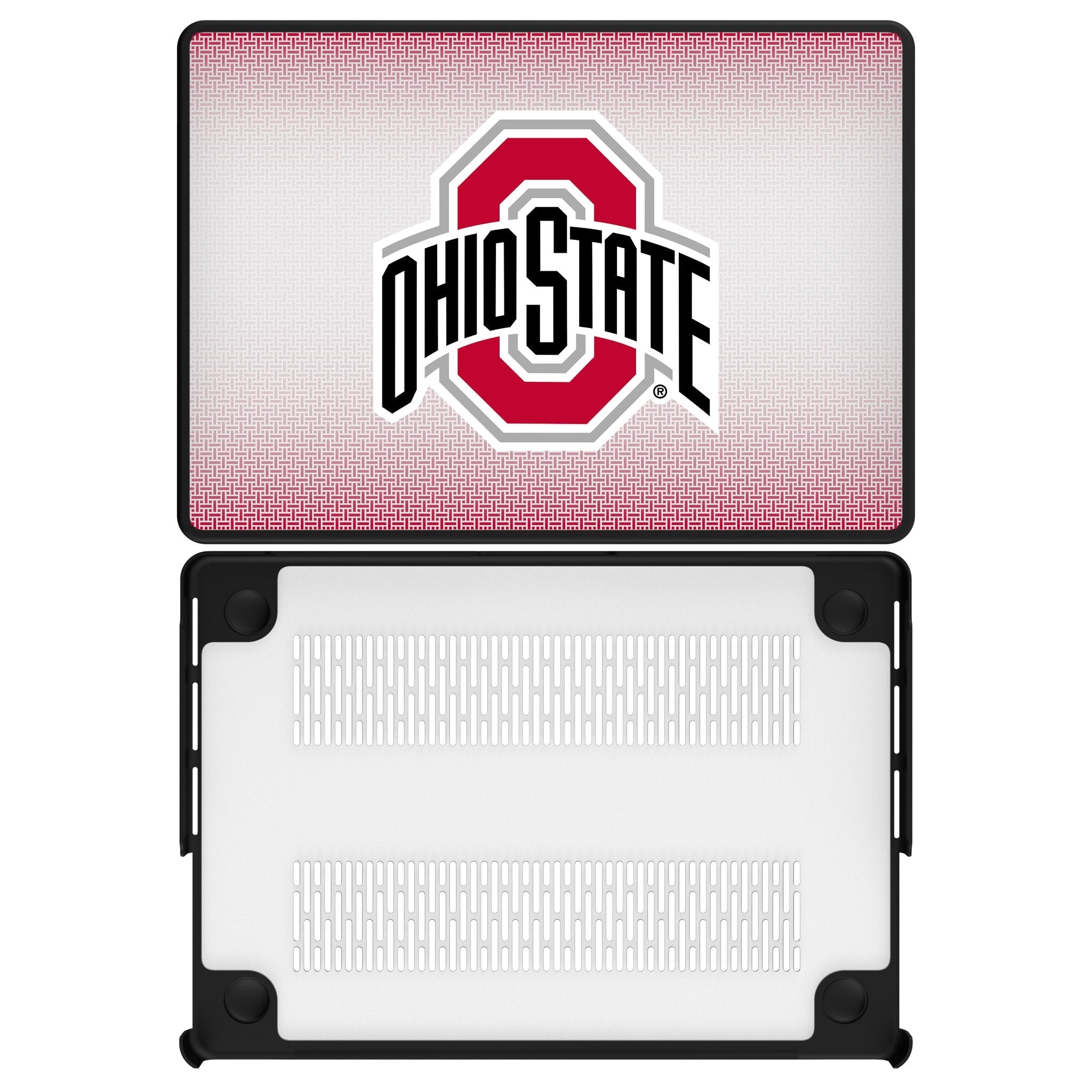 Ohio State University Buckeyes Linen Laptop Case for Apple MacBook - Sports Gifts, Sports Memorabilia, Sports Collectibles, Fan Shop