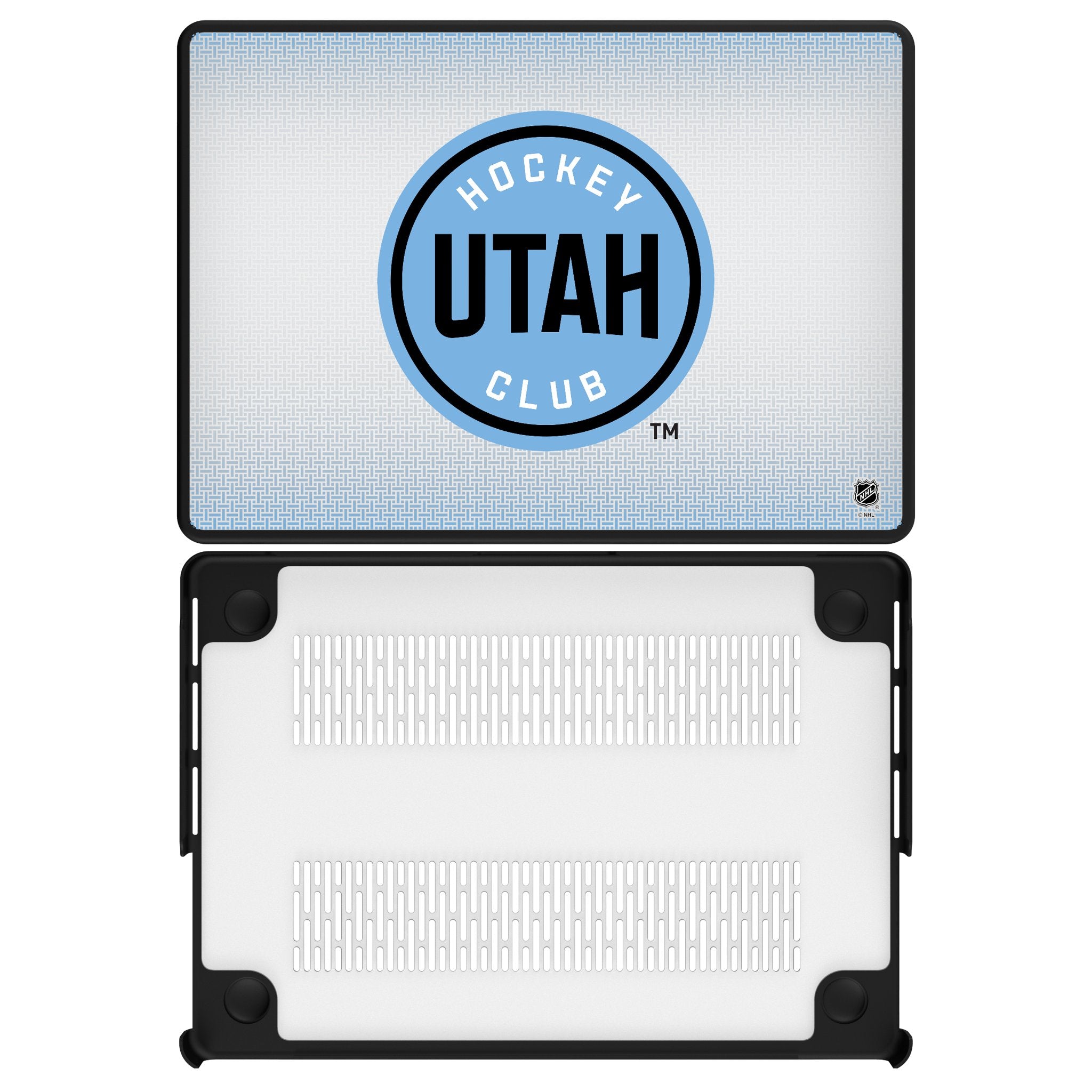 Utah Hockey Club Linen Laptop Case for Apple MacBook - Sports Gifts, Sports Memorabilia, Sports Collectibles, Fan Shop