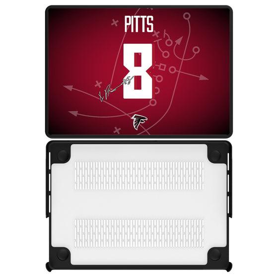 Kyle Pitts Atlanta Falcons 8 Game Tactic Laptop Case for Apple MacBook - Sports Gifts, Sports Memorabilia, Sports Collectibles, Fan Shop