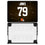 Dawand Jones Cleveland Browns 79 Game Tactic Laptop Case for Apple MacBook - Sports Gifts, Sports Memorabilia, Sports Collectibles, Fan Shop