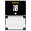 Will Howard Pittsburgh Steelers 18 Game Tactic Laptop Case for Apple MacBook - Sports Gifts, Sports Memorabilia, Sports Collectibles, Fan Shop