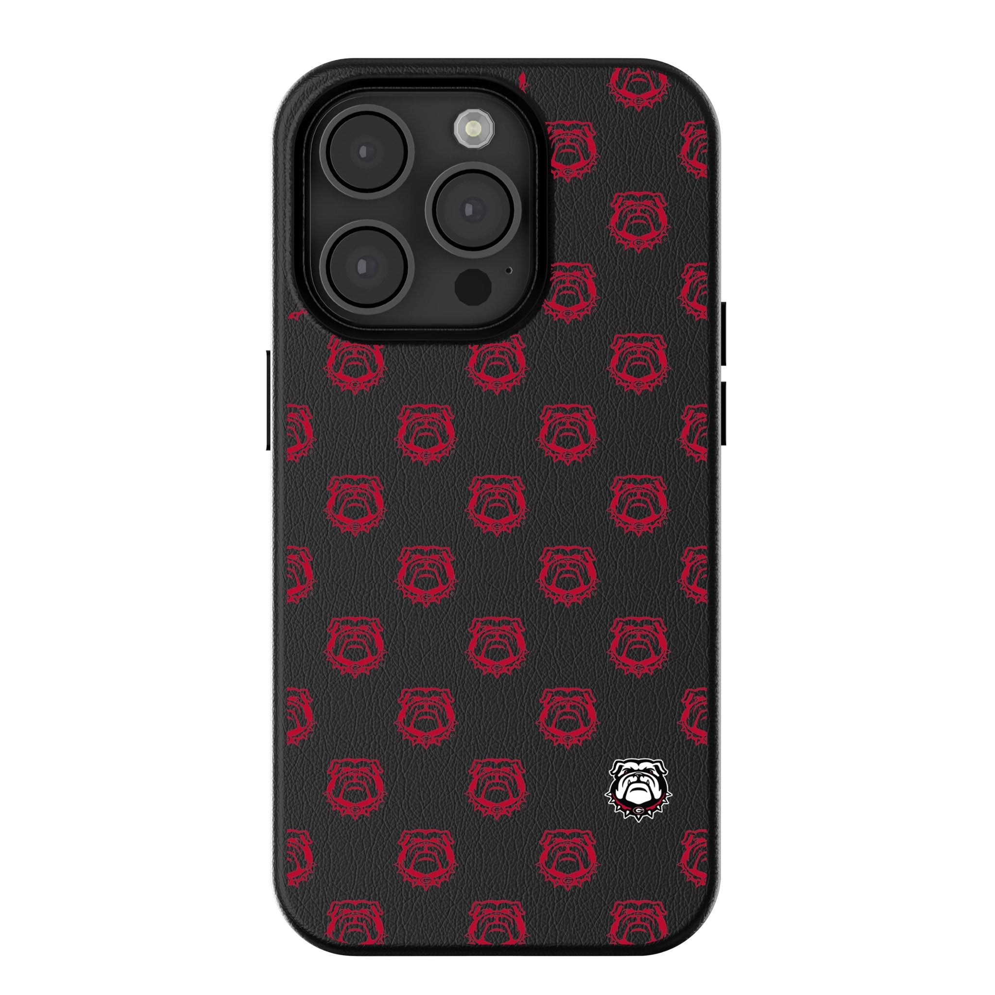 University of Georgia Bulldogs Uga Fashion Pattern MagSafe Compatible Phone Case for Apple iPhone - Sports Gifts, Sports Memorabilia, Sports Collectibles, Fan Shop