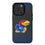 University of Kansas Jayhawks Linen MagSafe Compatible Phone Case for Apple iPhone - Sports Gifts, Sports Memorabilia, Sports Collectibles, Fan Shop