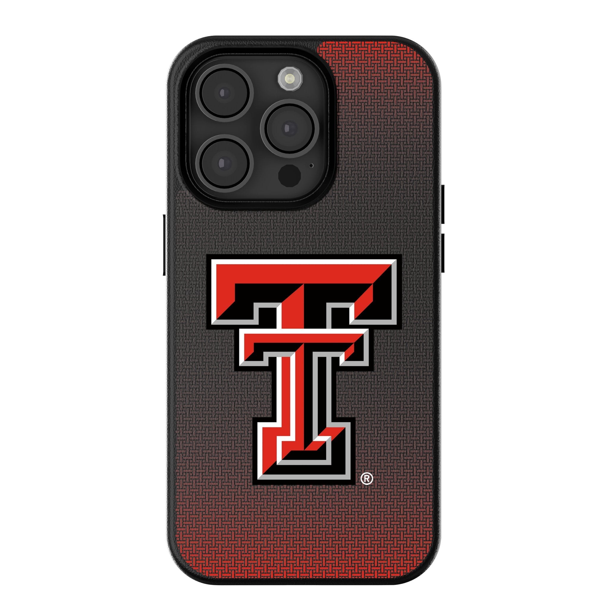 Texas Tech Red Raiders Linen MagSafe Compatible Phone Case for Apple iPhone - Sports Gifts, Sports Memorabilia, Sports Collectibles, Fan Shop