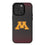 University of Minnesota Golden Gophers Linen MagSafe Compatible Phone Case for Apple iPhone - Sports Gifts, Sports Memorabilia, Sports Collectibles, Fan Shop