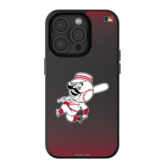 Cincinnati Reds 1953-1967 - Cooperstown Collection Linen MagSafe Compatible Phone Case for Apple iPhone - Sports Gifts, Sports Memorabilia, Sports Collectibles, Fan Shop