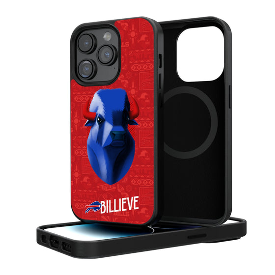 Buffalo Bills 2024 Illustrated Limited Edition Magnetic Phone Case-0