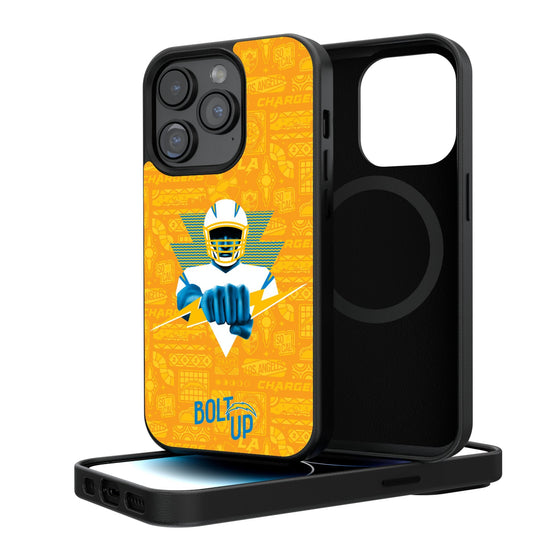 Los Angeles Chargers 2024 Illustrated Limited Edition Magnetic Phone Case-0