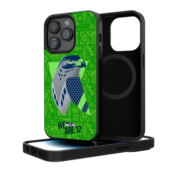 Seattle Seahawks 2024 Illustrated Limited Edition Magnetic Phone Case-0