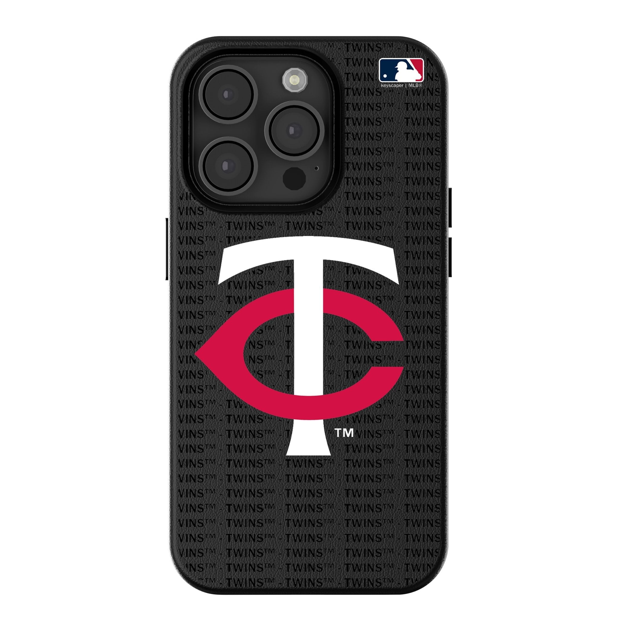 Minnesota Twins Text Backdrop MagSafe Compatible Phone Case for Apple iPhone - Sports Gifts, Sports Memorabilia, Sports Collectibles, Fan Shop
