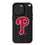 Philadelphia Phillies Text Backdrop MagSafe Compatible Phone Case for Apple iPhone - Sports Gifts, Sports Memorabilia, Sports Collectibles, Fan Shop