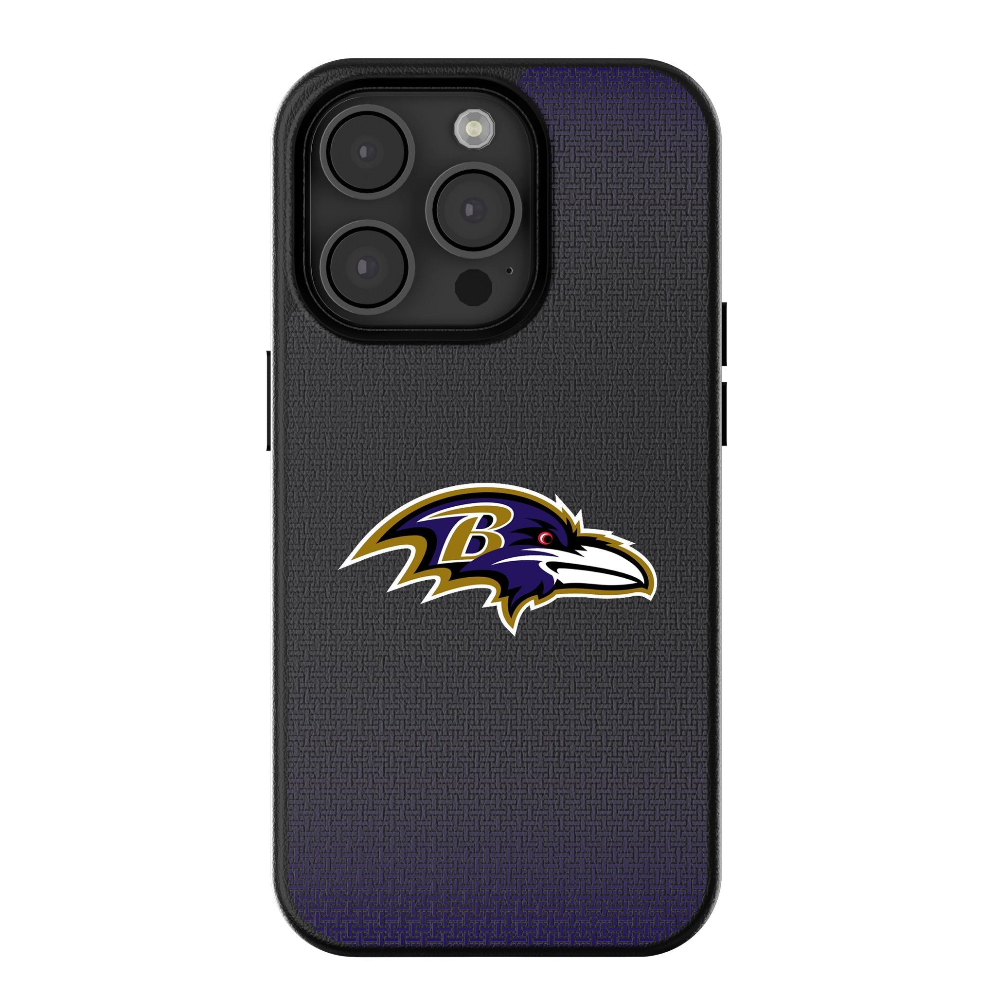 Baltimore Ravens Linen MagSafe Compatible Phone Case for Apple iPhone - Sports Gifts, Sports Memorabilia, Sports Collectibles, Fan Shop