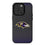 Baltimore Ravens Linen MagSafe Compatible Phone Case for Apple iPhone - Sports Gifts, Sports Memorabilia, Sports Collectibles, Fan Shop