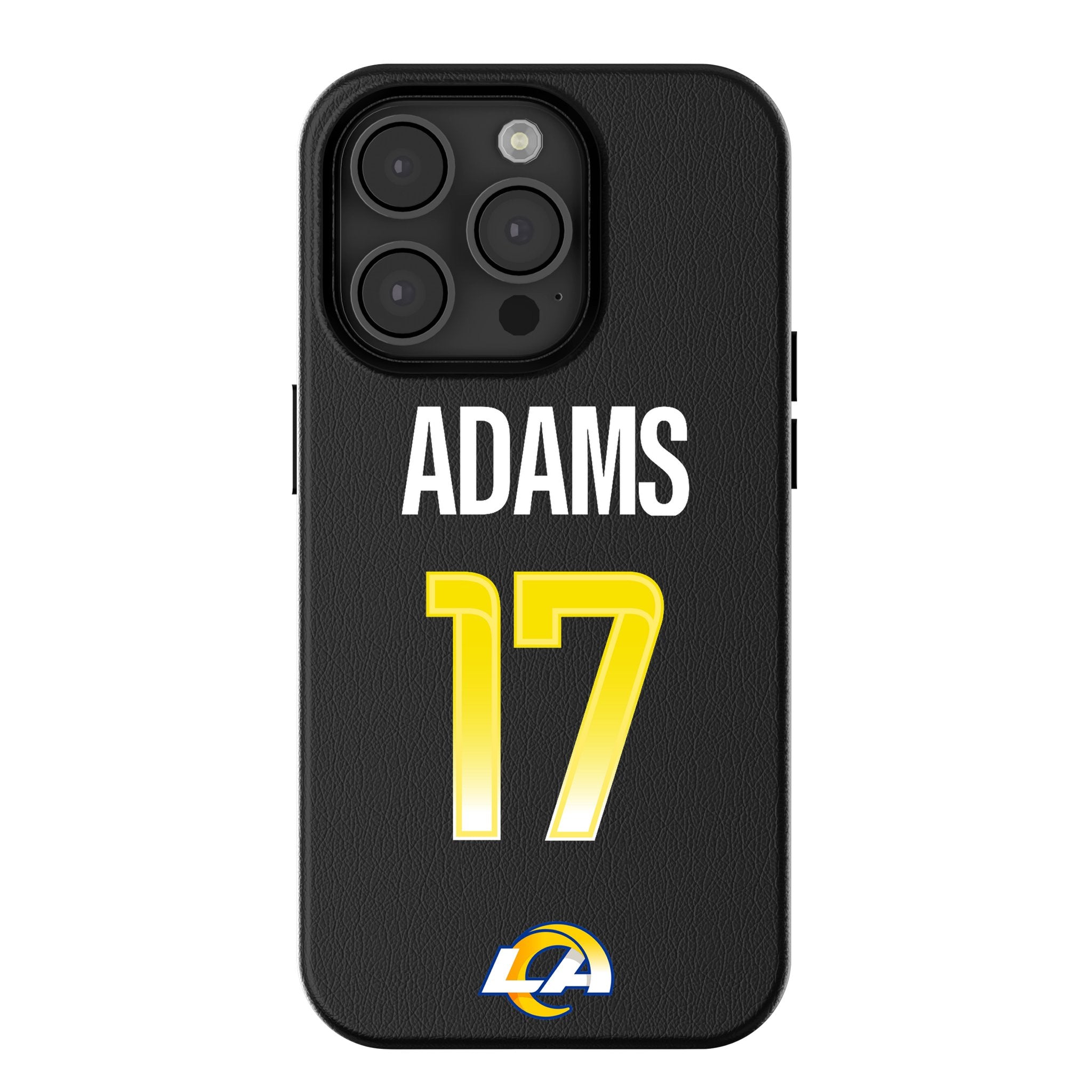 Davante Adams Los Angeles Rams 17 Game Tactic MagSafe Compatible Phone Case for Apple iPhone - Sports Gifts, Sports Memorabilia, Sports Collectibles, Fan Shop