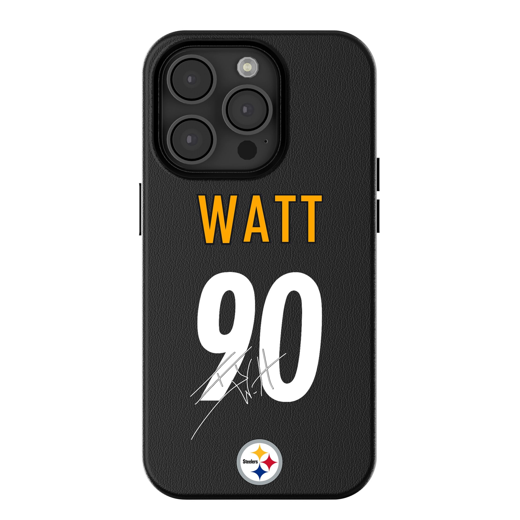 T.J. Watt Pittsburgh Steelers 90 Game Tactic MagSafe Compatible Phone Case for Apple iPhone - Sports Gifts, Sports Memorabilia, Sports Collectibles, Fan Shop