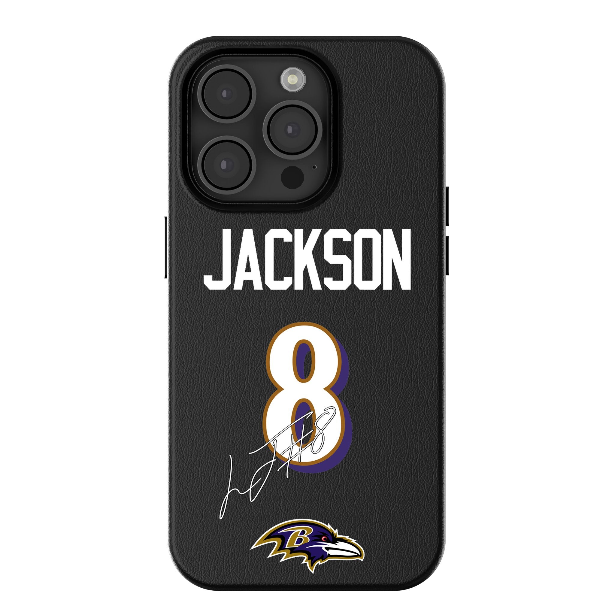 Lamar Jackson Baltimore Ravens 8 Ready MagSafe Compatible Phone Case for Apple iPhone - Sports Gifts, Sports Memorabilia, Sports Collectibles, Fan Shop
