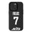 Justin Fields New York Jets 7 Game Tactic MagSafe Compatible Phone Case for Apple iPhone - Sports Gifts, Sports Memorabilia, Sports Collectibles, Fan Shop