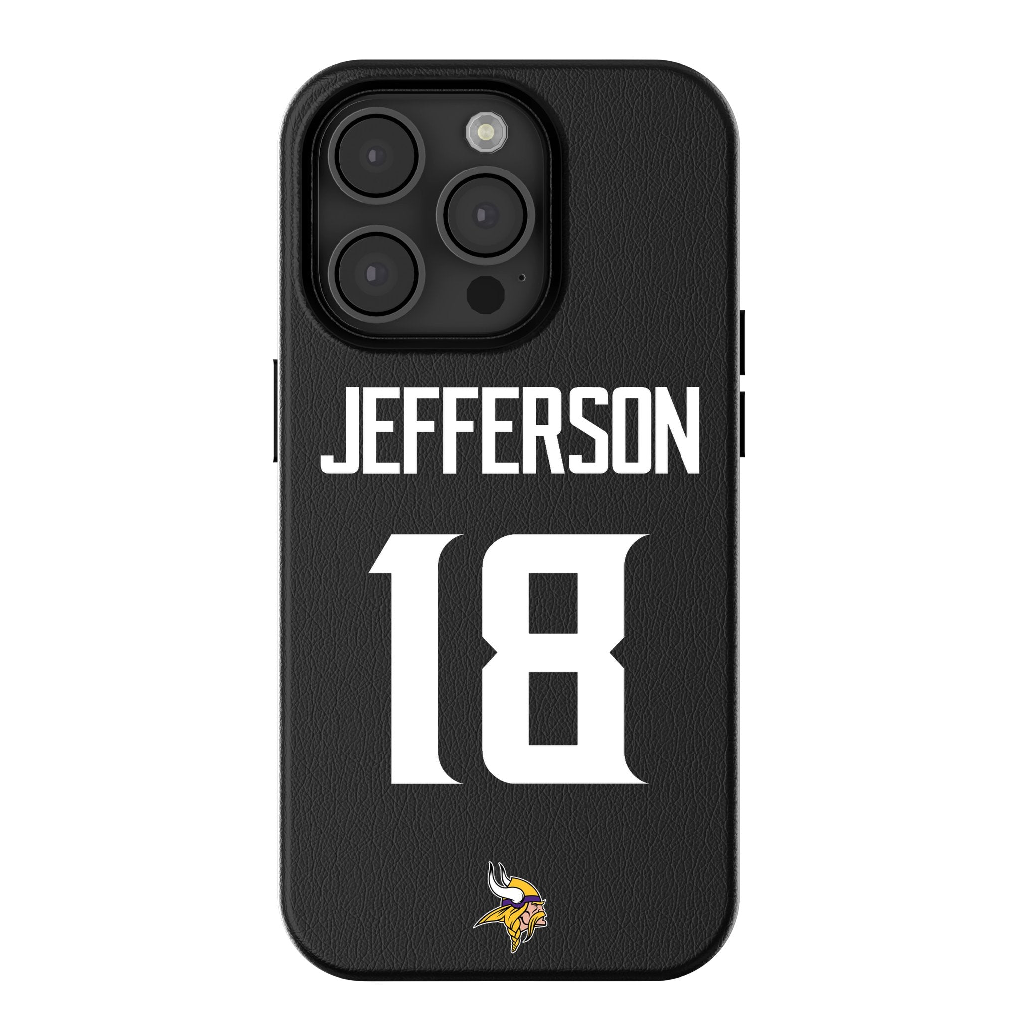 Justin Jefferson Minnesota Vikings 18 Ready MagSafe Compatible Phone Case for Apple iPhone - Sports Gifts, Sports Memorabilia, Sports Collectibles, Fan Shop