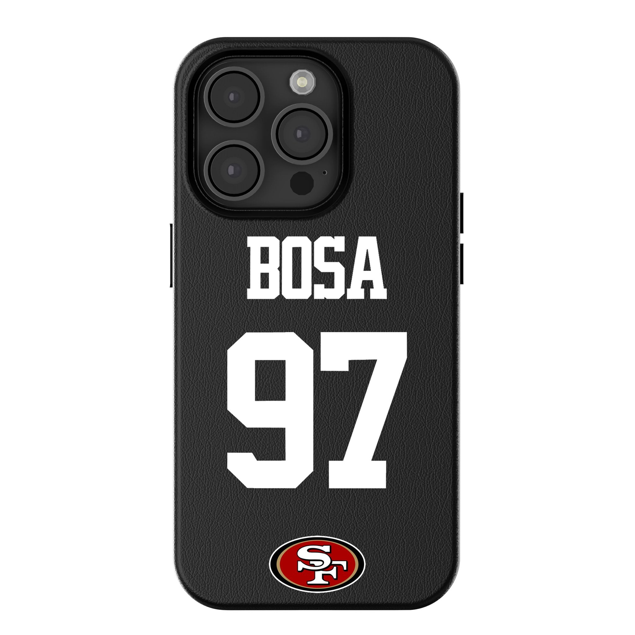 Nick Bosa San Francisco 49ers 97 Ready MagSafe Compatible Phone Case for Apple iPhone - Sports Gifts, Sports Memorabilia, Sports Collectibles, Fan Shop