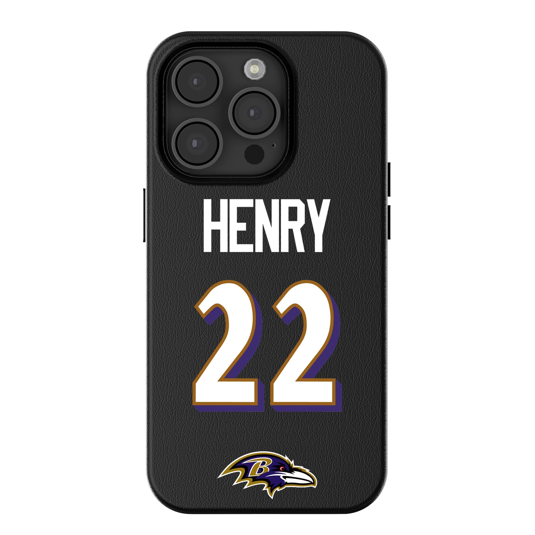 Derrick Henry Baltimore Ravens 22 Ready MagSafe Compatible Phone Case for Apple iPhone - Sports Gifts, Sports Memorabilia, Sports Collectibles, Fan Shop