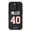 Von Miller Buffalo Bills 40 Ready MagSafe Compatible Phone Case for Apple iPhone - Sports Gifts, Sports Memorabilia, Sports Collectibles, Fan Shop