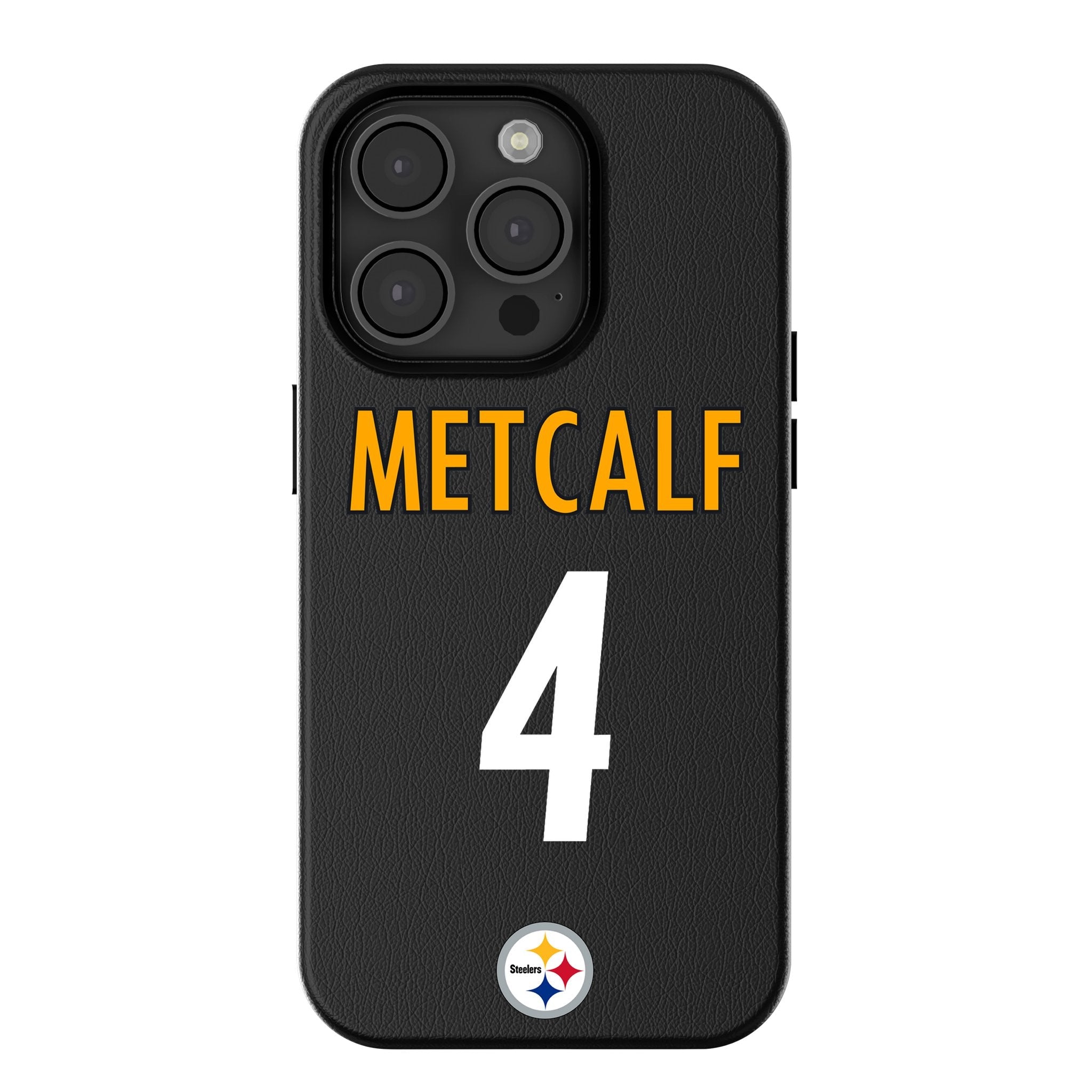 DK Metcalf Pittsburgh Steelers 4 Game Tactic MagSafe Compatible Phone Case for Apple iPhone - Sports Gifts, Sports Memorabilia, Sports Collectibles, Fan Shop