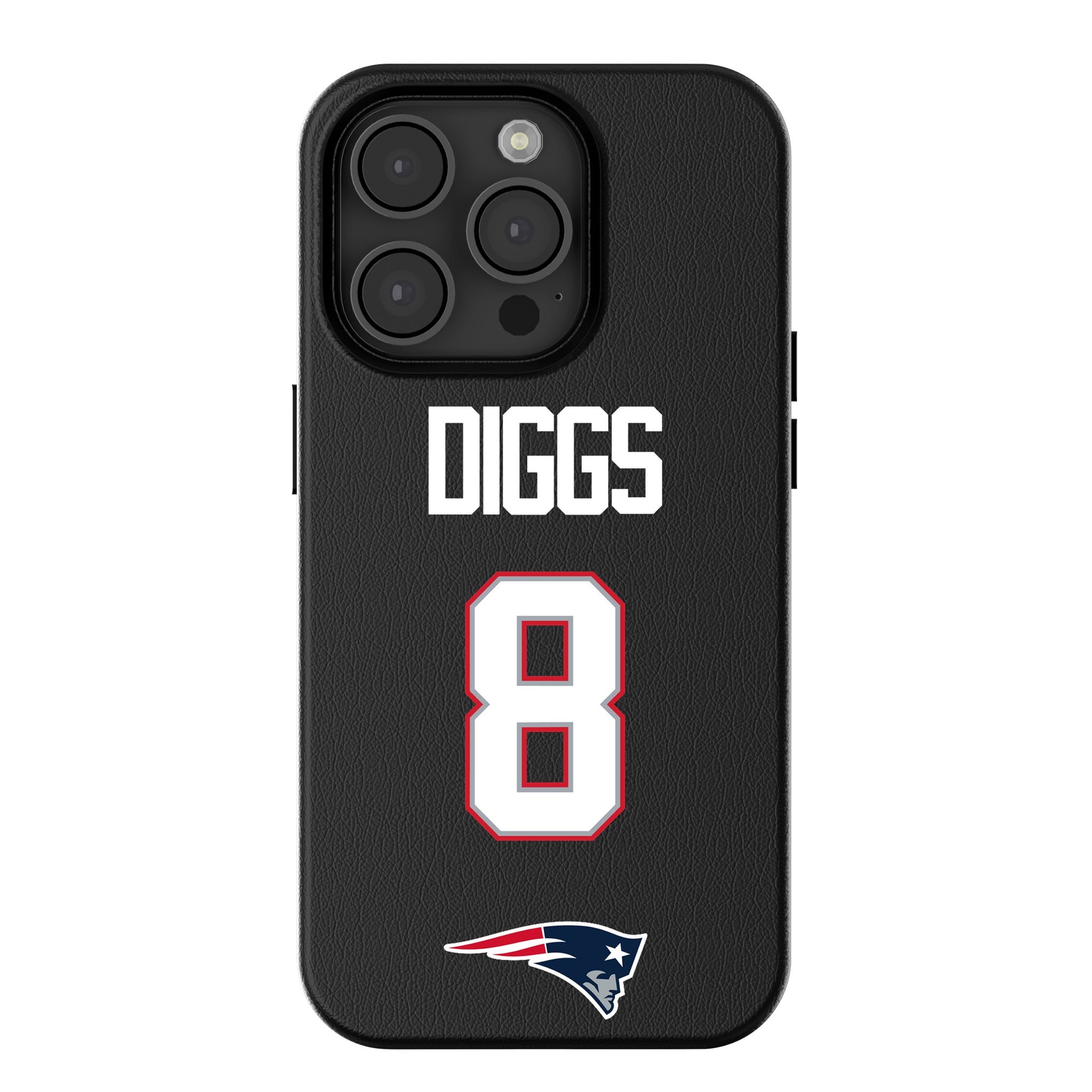 Stefon Diggs New England Patriots 8 Game Tactic MagSafe Compatible Phone Case for Apple iPhone - Sports Gifts, Sports Memorabilia, Sports Collectibles, Fan Shop