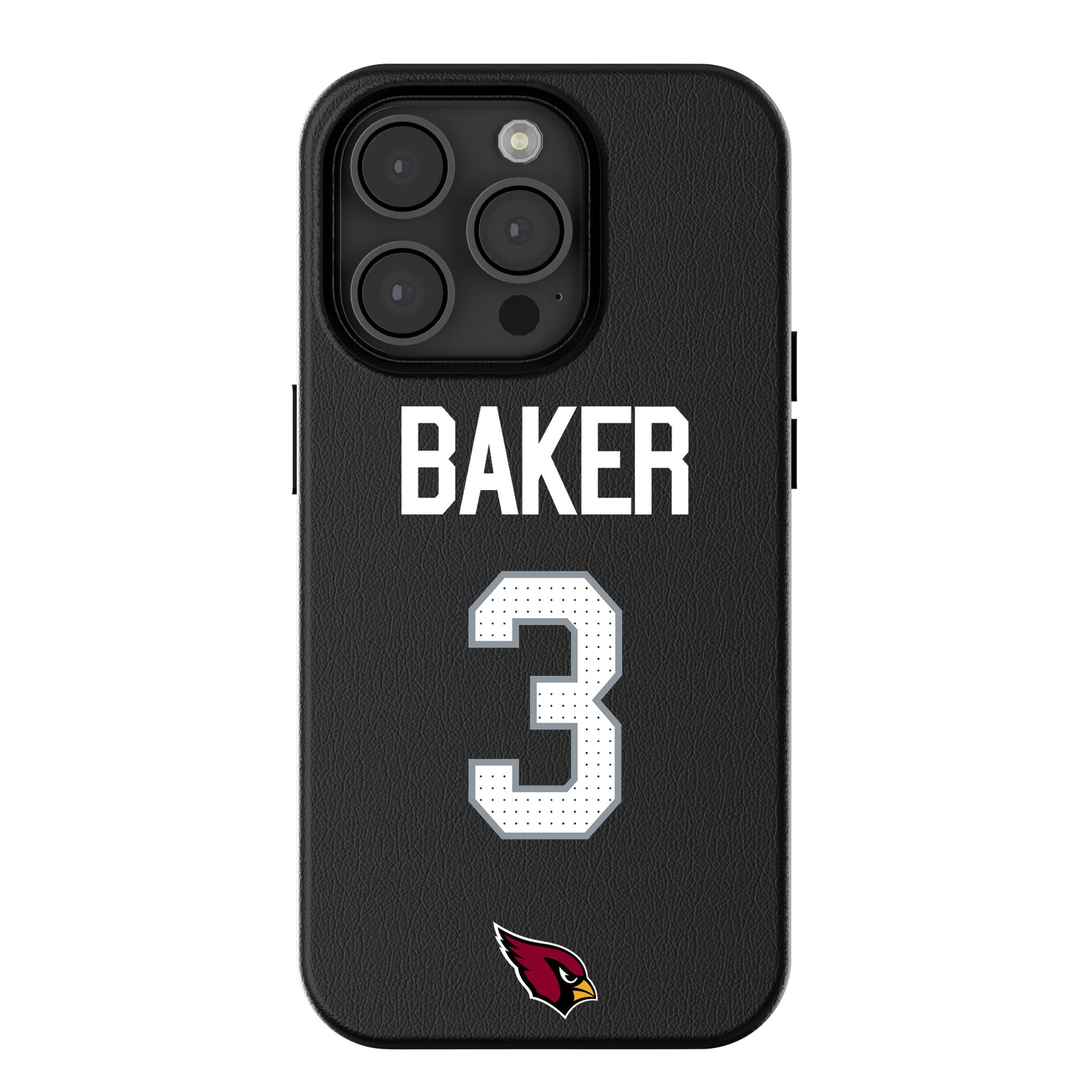 Budda Baker Arizona Cardinals 3 Ready MagSafe Compatible Phone Case for Apple iPhone - Sports Gifts, Sports Memorabilia, Sports Collectibles, Fan Shop