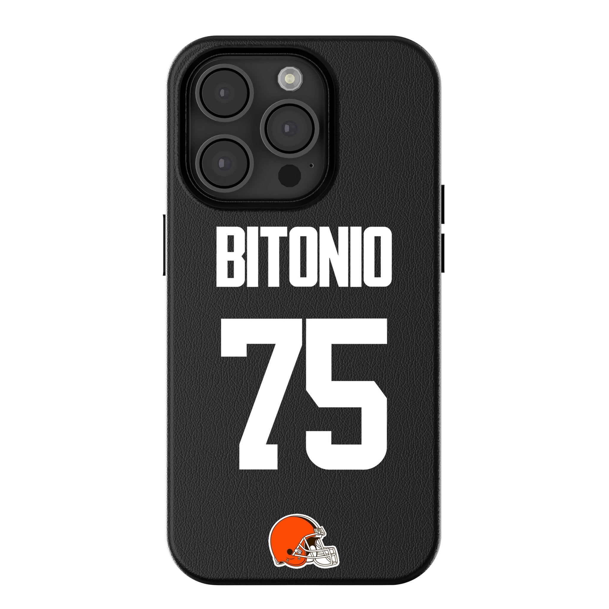 Joel Bitonio Cleveland Browns 75 Ready MagSafe Compatible Phone Case for Apple iPhone - Sports Gifts, Sports Memorabilia, Sports Collectibles, Fan Shop