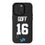Jared Goff Detroit Lions 16 Ready MagSafe Compatible Phone Case for Apple iPhone - Sports Gifts, Sports Memorabilia, Sports Collectibles, Fan Shop