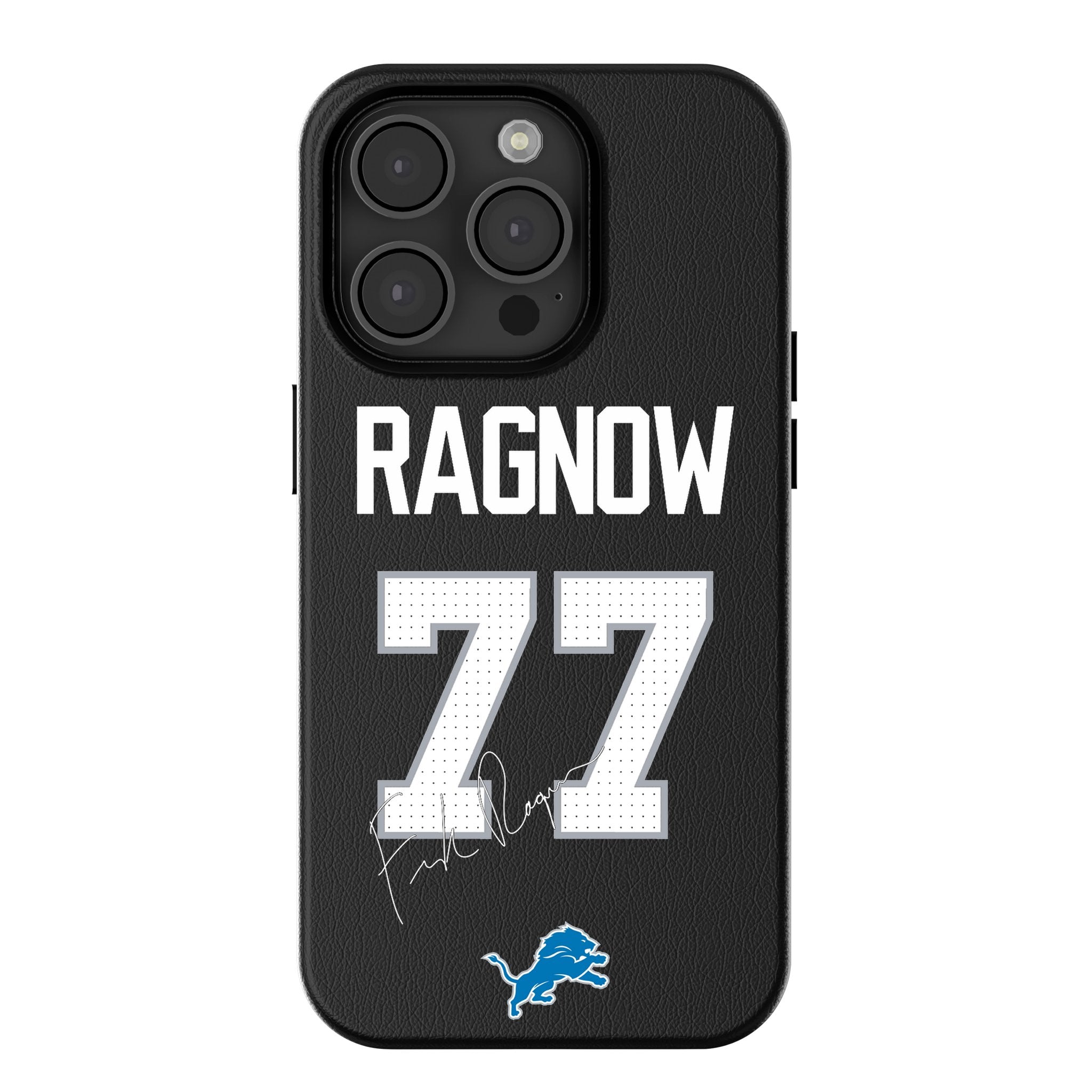 Frank Ragnow Detroit Lions 77 Ready MagSafe Compatible Phone Case for Apple iPhone - Sports Gifts, Sports Memorabilia, Sports Collectibles, Fan Shop