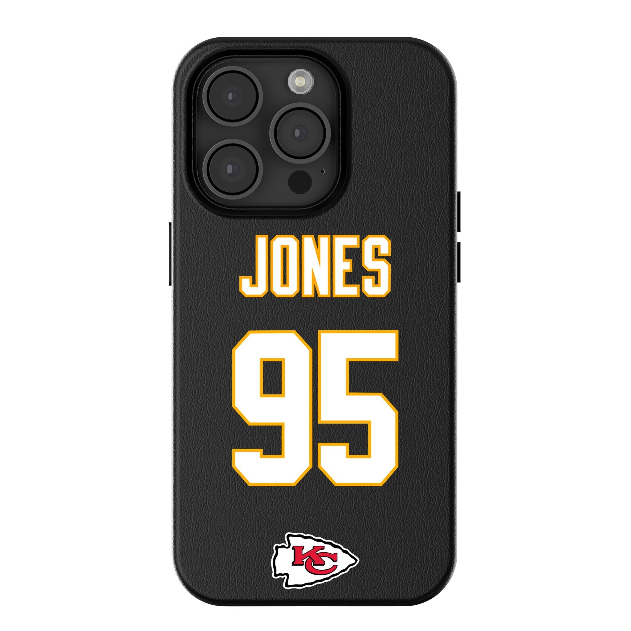 Chris Jones Kansas City Chiefs 95 Ready MagSafe Compatible Phone Case for Apple iPhone - Sports Gifts, Sports Memorabilia, Sports Collectibles, Fan Shop