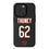 Joe Thuney Chicago Bears 62 Game Tactic MagSafe Compatible Phone Case for Apple iPhone - Sports Gifts, Sports Memorabilia, Sports Collectibles, Fan Shop