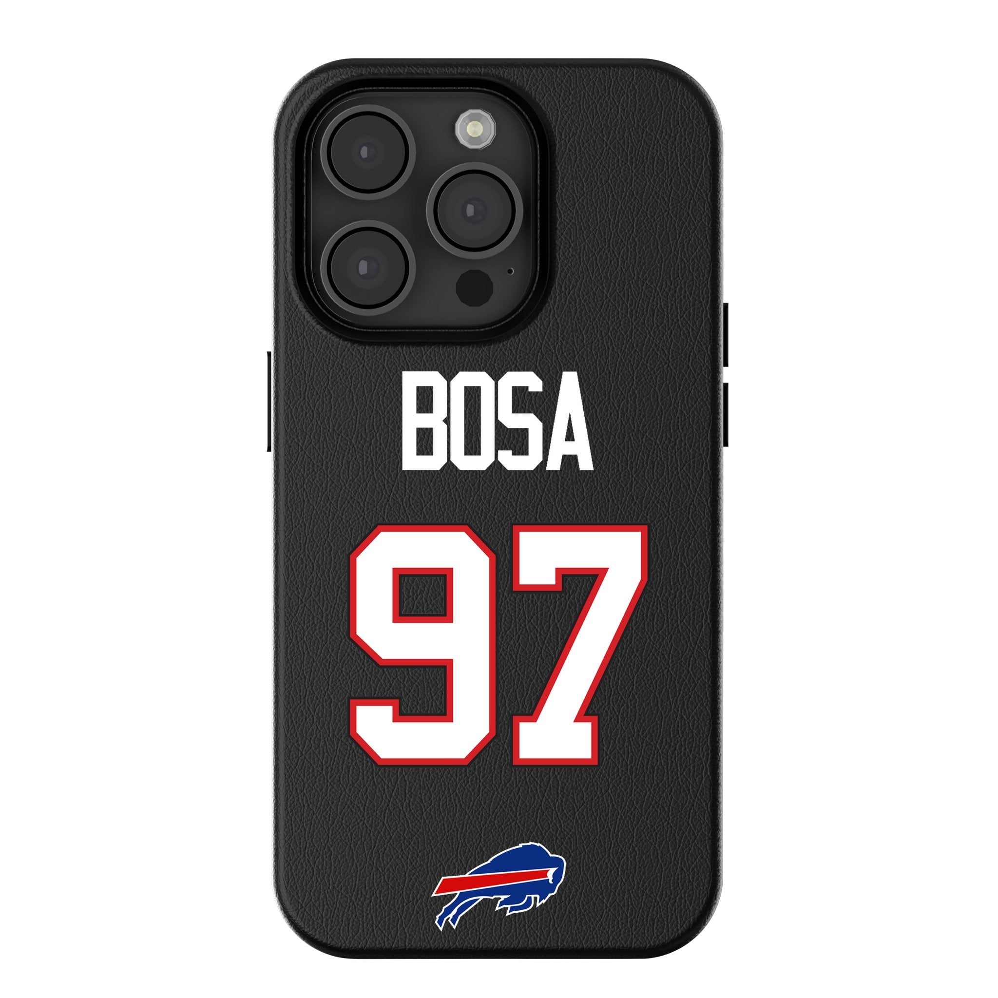 Joey Bosa Buffalo Bills 97 Game Tactic MagSafe Compatible Phone Case for Apple iPhone - Sports Gifts, Sports Memorabilia, Sports Collectibles, Fan Shop
