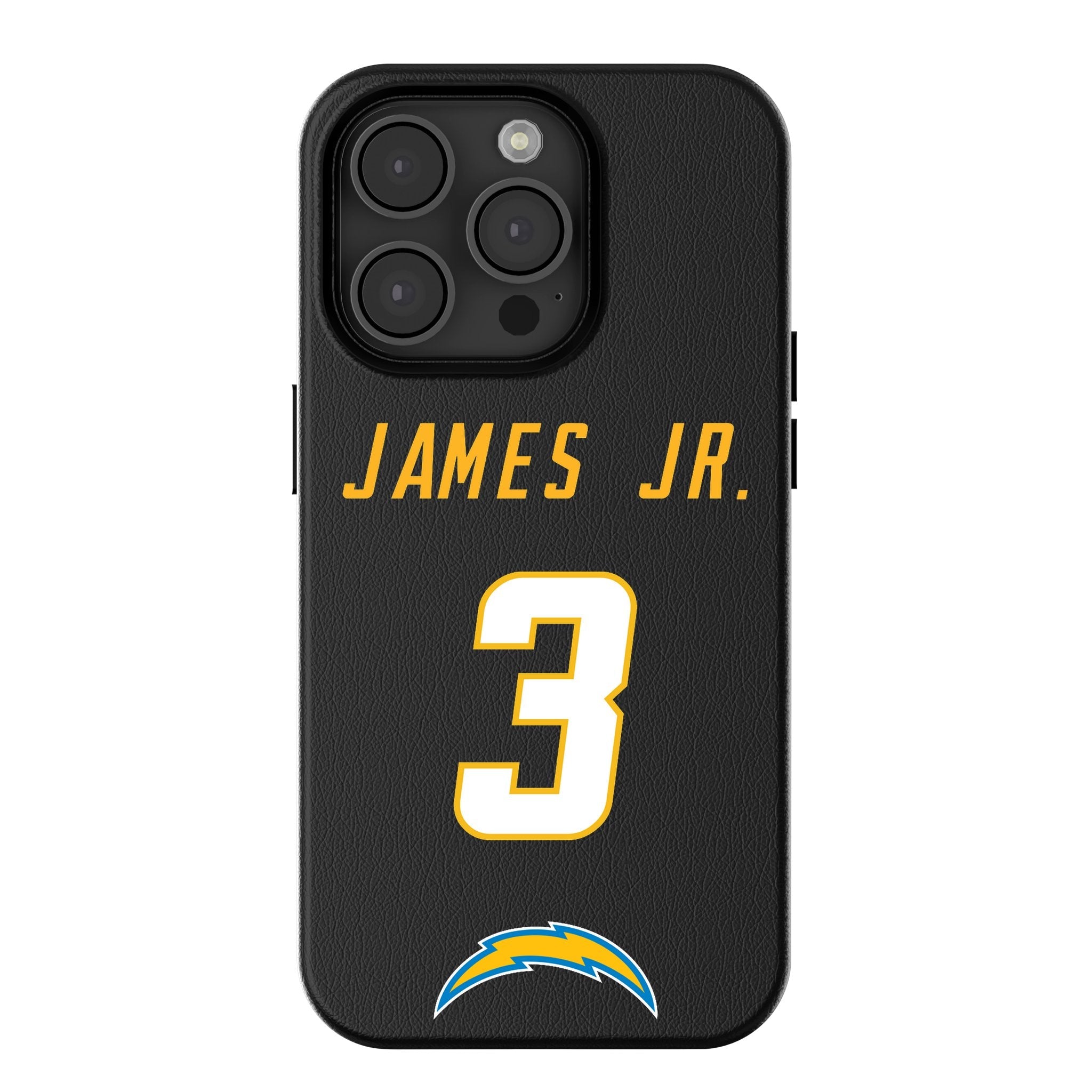 Derwin James Jr. Los Angeles Chargers 3 Ready MagSafe Compatible Phone Case for Apple iPhone - Sports Gifts, Sports Memorabilia, Sports Collectibles, Fan Shop