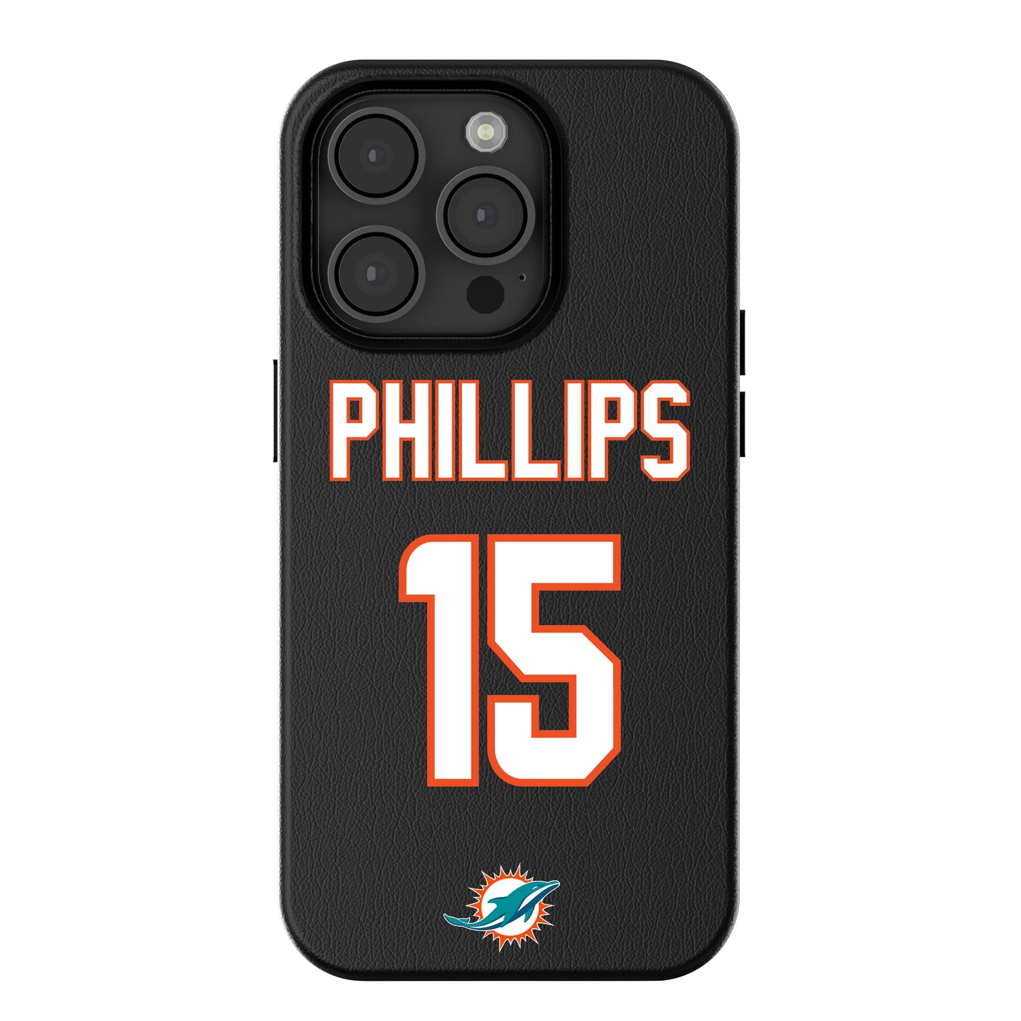 Jaelan Phillips Miami Dolphins 15 Ready MagSafe Compatible Phone Case for Apple iPhone - Sports Gifts, Sports Memorabilia, Sports Collectibles, Fan Shop