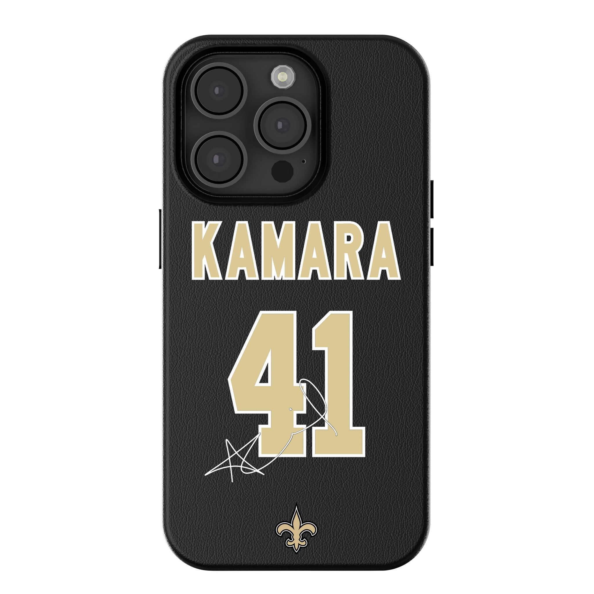 Alvin Kamara New Orleans Saints 41 Ready MagSafe Compatible Phone Case for Apple iPhone - Sports Gifts, Sports Memorabilia, Sports Collectibles, Fan Shop
