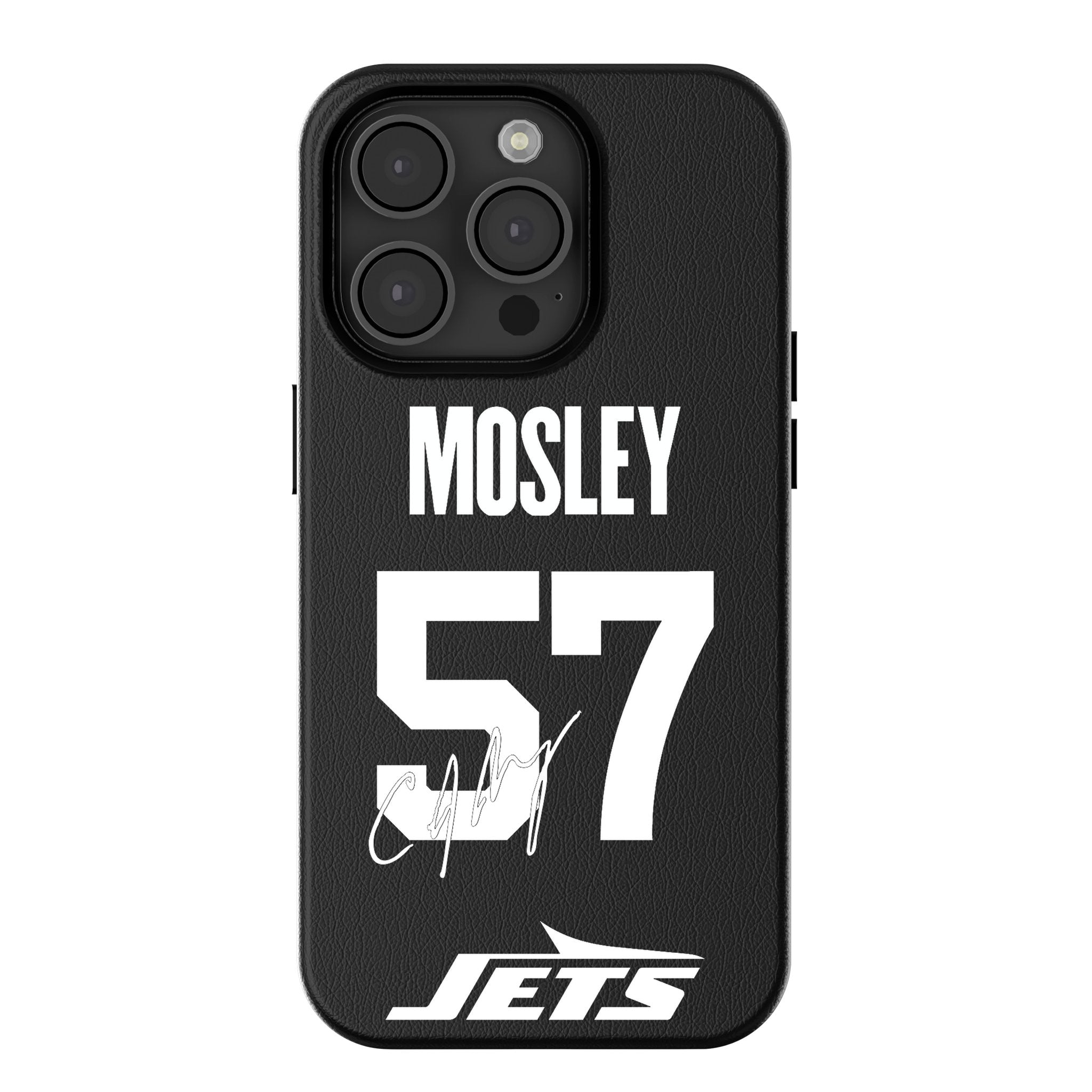 C.J. Mosley New York Jets 57 Ready MagSafe Compatible Phone Case for Apple iPhone - Sports Gifts, Sports Memorabilia, Sports Collectibles, Fan Shop