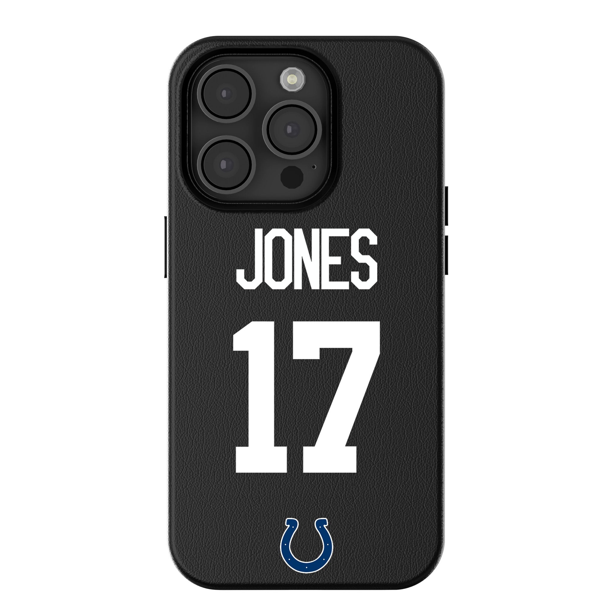 Daniel Jones Indianapolis Colts 17 Game Tactic MagSafe Compatible Phone Case for Apple iPhone - Sports Gifts, Sports Memorabilia, Sports Collectibles, Fan Shop