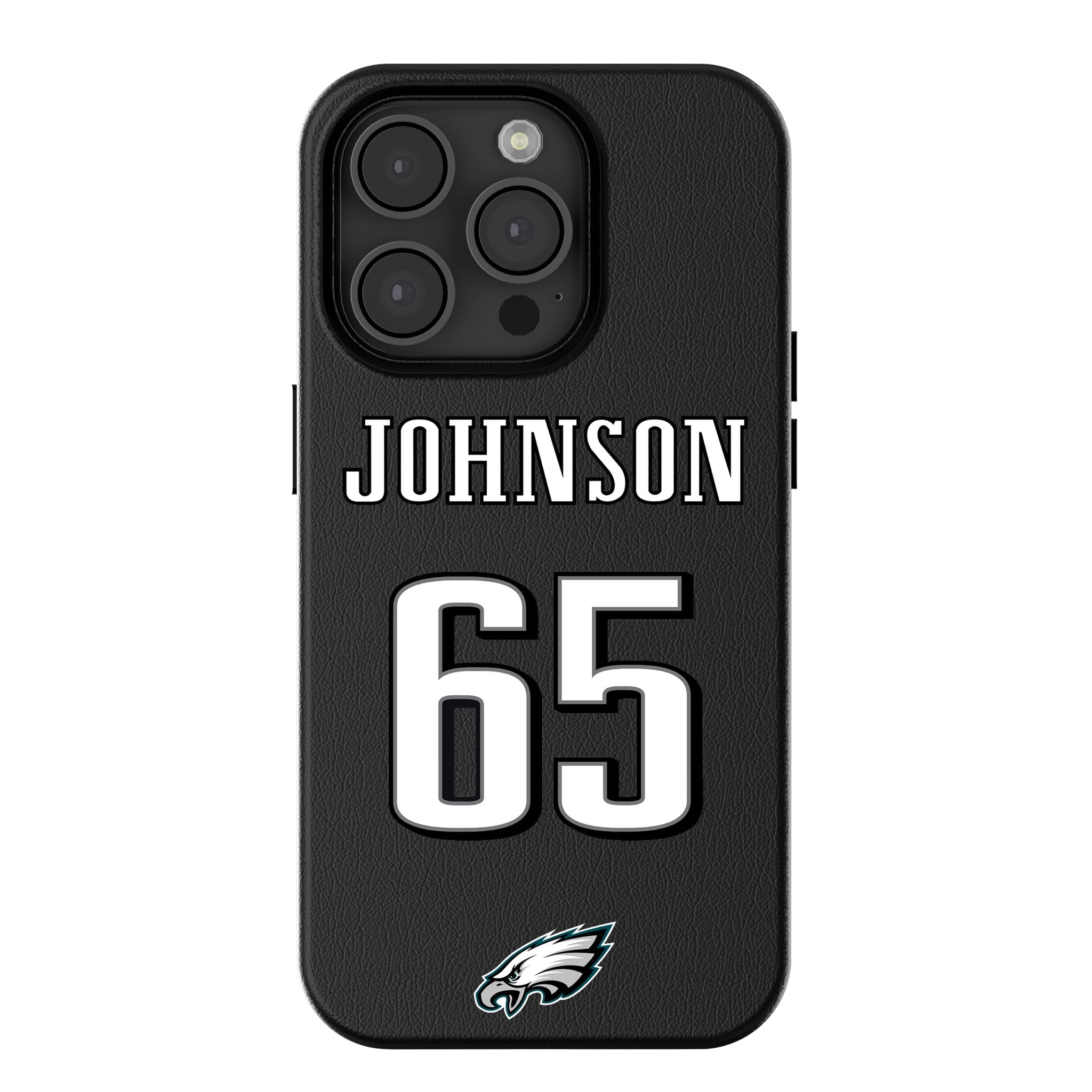 Lane Johnson Philadelphia Eagles 65 Ready MagSafe Compatible Phone Case for Apple iPhone - Sports Gifts, Sports Memorabilia, Sports Collectibles, Fan Shop