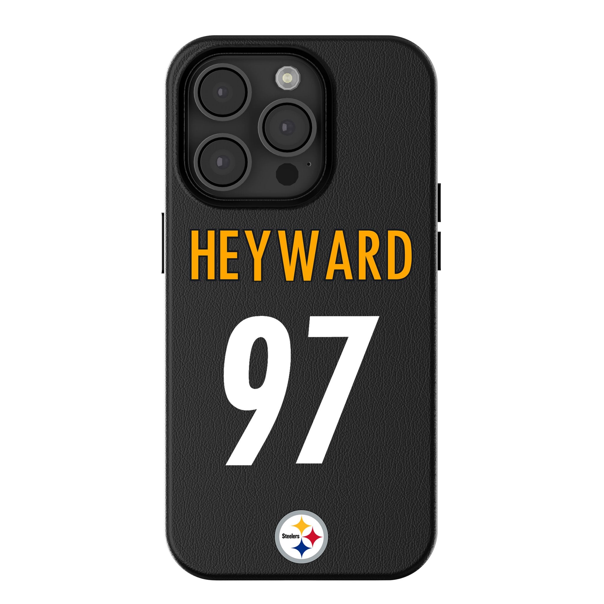 Cameron Heyward Pittsburgh Steelers 97 Ready MagSafe Compatible Phone Case for Apple iPhone - Sports Gifts, Sports Memorabilia, Sports Collectibles, Fan Shop
